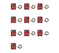 Akfldms 10X 3-4S 5A Balancer with Voltage Display TFT Lipo/Lifepo4 Battery Voltage Tester Transfer Equalizer