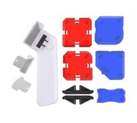 Akfldms 11 Piece Set,Professional Caulking Tool Kit,Silicone Caulking Tool Kit,Sealant Finishing Tools and Caulking Removal Tool