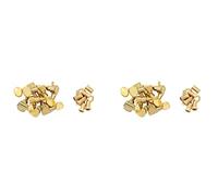 Akfldms 12 Guitar Tuning Pegs VERROUILLAGE Tuner Touches Guitar Strings Button 6L + 6R Gold