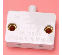 Akfldms 12Pcs Door LED Switch for Closet Light,Normally Closed Cabinet Electrical Lamp Switches,for Closet Pantry Cabinet White