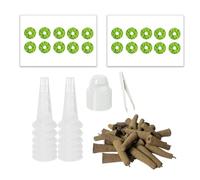 Akfldms 12PCS Seed Pods Kit for Garden Hydroponics Garden Accessories for Starting System Plant Germination Kits
