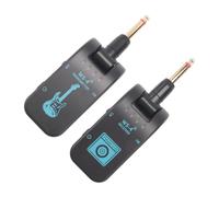 Akfldms 2.4G -4 Wireless Guitar System Guitar Transmitter Receiver for Electric Guitar 48K/16bit Real-Time Transmission