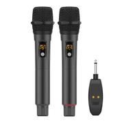 Akfldms 2.4g Wireless Microphone Universal Anti-Howling Stage Karaoke Charging Microphone Sound Card Live Microphone