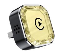 Akfldms 2-In-1 Wireless CarPlay Adapter Carplay Android AUTO Adapter Smart AI Box WiFi Bluetooth CarPlay to Wireless Carplay A