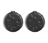 Akfldms 2 Pack Coin Dispenser - Portable Coin Case with Clip, Change Holder Minimalist Coin Collection Wallet (2 Pack, Black)