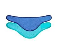 Akfldms 2 Pack Dog Cooling Bandana Adjustable Pet Scarf Instant Chill Out Ice Neck Cooler for Summer Outdoor Sunstroke Prevention M