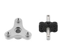 Akfldms 2 Set RC Car Part: 1 Set Differential Locker Spool Lock Spool & 1 Set Metal Slipper Clutch Eliminator