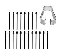Akfldms 20 PCS Pen Tips Replacement Compatible with for 2 Pencil, Pencil Nibs Compatible with for 1