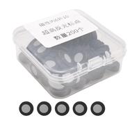 Akfldms 200 Pcs 3D Magnetic Tracking Dot for Scanner Inner 6.0 mm Outer 10 mm Scanning Reference Point Marker for 3D Scanning