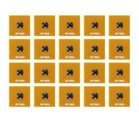 Akfldms 20pcs RFID NFC Tags, 13.56MHz ISO14443A Flexible Electronic Labels for Secure Transactions and Identification