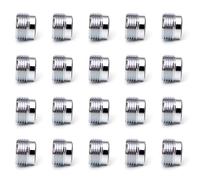 Akfldms 20X Din to Yoke Insert Tank Valve Adaptor Converter Scuba Diving O-Rings A Clamp Convertor Tech Kit