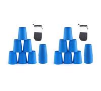 Akfldms 24Pcs Kid Quick Stacking Cups Set Mini Speed Training Game Fun Stacking Cup Fast Paced Game for Boys Girls
