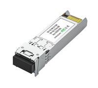 Akfldms 2PCS 10G + Optical Fiber Module 20KM 1310NM LC Single Mode Dual Fiber Transceiver Compatible with Network Router Switches