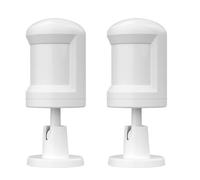 Akfldms 2Pcs TUYA Human Body Sensor ZigBee Motion Security Wireless Connection Light Intensity Gateway Wireless ZigBee WiFi Gateway Hub Smart Home