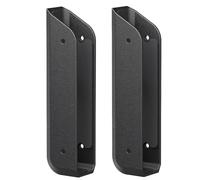 Akfldms 2pcs Universal Laptop Mount Holder-Wall & Under Desk Use with Anti-Scratch Pads, Fits for Keyboards, Tablets & More