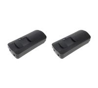 Akfldms 2X 220V Foot Dimmer Switch Foot Operated LED Dimmer Switch Full Range Inline Slide Control Switch for Floor Lamp