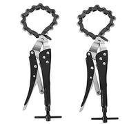 Akfldms 2X Chain Exhaust Tube Pipe Cutter Multi Wheel Blade Tail Pipe Cutter Chain Cutter Automotive Exhaust Cutter Tool