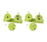 Akfldms 2X DIY Home Badge Making Mould Pin Button Maker Die Mould Badge Maker Craft Supplies Badge Pins Mould, 32Mm Mold