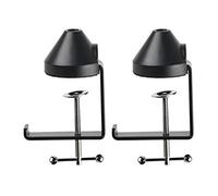 Akfldms 2X Metal Table Mounting Clamp Cantilever Bracket Clamp for Microphone Suspension Boom Scissor Arm Stand Holder