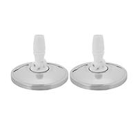 Akfldms 2X Mop Head Revolving Stainless Steel Household Floor Mop Head Replacement Automatic Mop Head Cleaning Home Tools