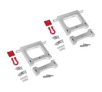 Akfldms 2X Upgrade Metal Beam + Rear Bumper Part for B14 B24 B36 C14 C24 1/16 RC Truck
