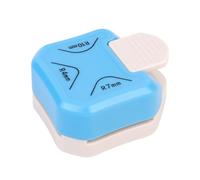 Akfldms 3 Way Chamfer Corner Punch Craft Paper Corner Cutter for Paper Crafts, Laminate, Cardstock, Business Card, DIY, Photo Blue