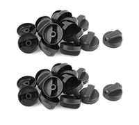 Akfldms 30 Pcs Stove Gas Stove Plastic 8 mm Dia Mount Hole Knob