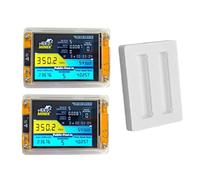 Akfldms 350KH/S NMMinerNerdMiner+2 Slots Base Bitcoin Crypto Solo Miner 2.8 Inch Smart Display Upgraded Harshrate Home BTC