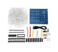 Akfldms 3D Led Cube Light DIY Kit 8x8x8 3mm LED Cube Ray LED 4.5-5.5V LED Cube PCB Board