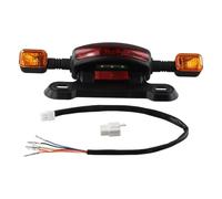 Akfldms 3in1 LED Taillight Electric Bicycle LED Taillight Electric Bicycle Turn Signal Rear Lamp E-Bike Electric Bicycle Turn Signal Rear Lamp E-Bike Rear Tail Light Indicator Cycling Modified Parts 1