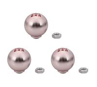 Akfldms 3X Automotive Cnc Aluminum 5-Speed Jdm Spherical Shift Gear Knob (the Thread is M10 x 1.5) for Feicheng