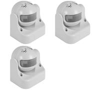 Akfldms 3X PIR Infrared Motion Sensor AC110V-220V Motion Detector Adjustable Switch for Indoor and Outdoor Multiple Scenarios
