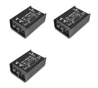 Akfldms 3X Professional DIRECT BOX Single Channel Passive DI-Box Direct Injection Box Balanced & Unbalance Signal New