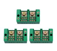 Akfldms 3X Single Phase 2-in 6 Outgoing Terminal Box Household Distribution Box Junction Box Terminal Block 220 V(6 Out)