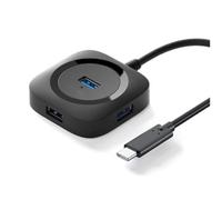 Akfldms 4-In-1 USB HUB3.0 Extension Dock Splitter Hub One Drag Four Expansion U Disk Multi-Interface Splitter