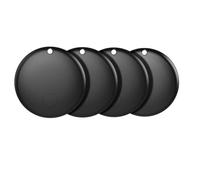Akfldms 4 Pcs Tracker Tags Both Systems Android & IOS Key Finders for Luggage, Backpack, Suitcases,Etc A