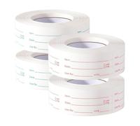 Akfldms 4 Rolls 2000Pieces Removable Freezer Labels, 1 X 2inch Food Date Stickers Food Date Labels Refrigerator Food Labels