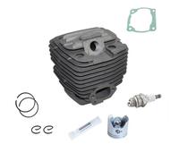 Akfldms 47.5mm G621 Cylinder Piston Bearing Gasket Set for, Topsun Chainsaws Models G621AVS, G620, G620PU, 6200, 62CC