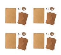 Akfldms 48 Pcs Vintage Paper Writing Paper European Style Paper for Letter Writing Letter Paper Stationery, Number 3