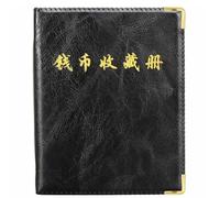 Akfldms 480PCS Coins Storage Book Commemorative Coin Collection Album Holders Collection Volume Folder Hold Multi Empty Coin