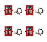 Akfldms 4X 3-4S 5A Balancer with Voltage Display TFT Lipo/Lifepo4 Battery Voltage Tester Transfer Equalizer