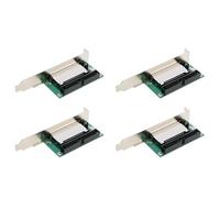 Akfldms 4X 40-Pin Compact Flash Card to 3.5 Ide Converter Adapter Pci Bracket Back Panel