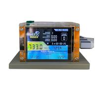 Akfldms 4X 735KH/S NMMinerNerdMiner+4 Slots Stand Upgraded Bitcoin Crypto Solo Lottery Miner 2.8 Inch Smart Display Miner