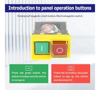 Akfldms 4X Kjd6 5E4 250V 6A Universal Safety Switch: Electromagnetic Waterproof, Against Power Outage Tool Switch, Button