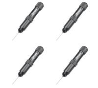 Akfldms 4X Mini Metal Glue Applicator Needle for Hobby, Craft, Model and Small Part Dispensing