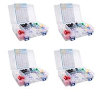 Akfldms 4X Molecular Model Kit, Organic Molecular Chemistry Set, Atom Model Kit for Lessons, Structures Building Kit