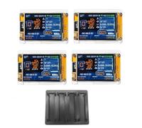 Akfldms 4X1005KH/S + 4 Slots Stand Upgraded Harsh Rate 2.8" Smart Display Bitcoin Crypto Solo Lottery Miner