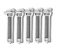 Akfldms 5 Pcs Compact Titanium Multitool,Multifunctional Adjustable Wrench, Mini Portable Bottle Opener, for Outdoor Camping