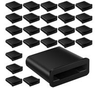 Akfldms 50 Pieces Folding Drip Tape Row End Folding Drip Tape Row Garden Landscaping Irrigation Drip for 5/8'' No Dripping Tape End Closure Fits B