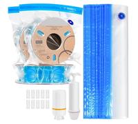 Akfldms 50PCS Filament Storage Bags Kit Vacuum Bag Set for 3D Filament Storage and Keep Filament Dry